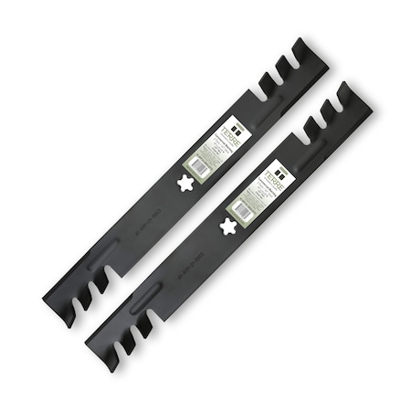 T Terre 2-Pack Medium Lift Lawn Mower Blades for a  for a 46 Inch Mower Deck, 2PK 41-AYP-21-0003-QTY2